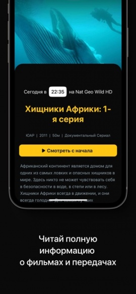 UniPlayer на iPhone: экран входа в приложение.